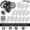 ADDICTED TOYS LOCKED – örök zár pénisz ketrec 9 cm