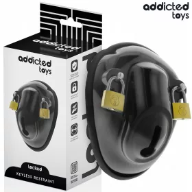   ADDICTED TOYS LOCKED – kulcs nélküli pénisz ketrec 11,5 cm