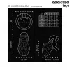 ADDICTED TOYS LOCKED – láncos pénisz ketrec 10,5 cm