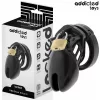 ADDICTED TOYS LOCKED - obsidián pénisz ketrec (S méret)