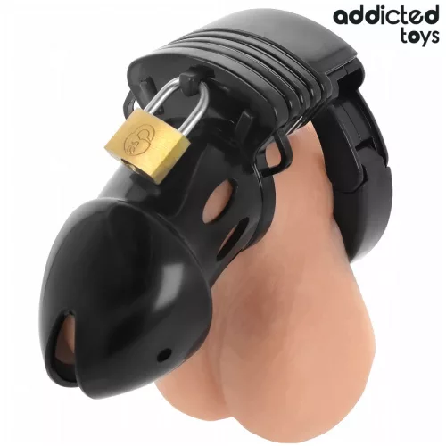 ADDICTED TOYS LOCKED - 7,5 cm hiszti-fogó pénisz ketrec