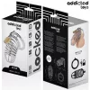 ADDICTED TOYS LOCKED – fém pénisz ketrec M méret