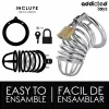 ADDICTED TOYS LOCKED – fém pénisz ketrec, S méret (4 cm)