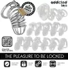 ADDICTED TOYS LOCKED – fém pénisz ketrec, S méret (4 cm)