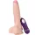 SHEQU Holy Dragon – távirányítós vibráló dildo 20.5 cm