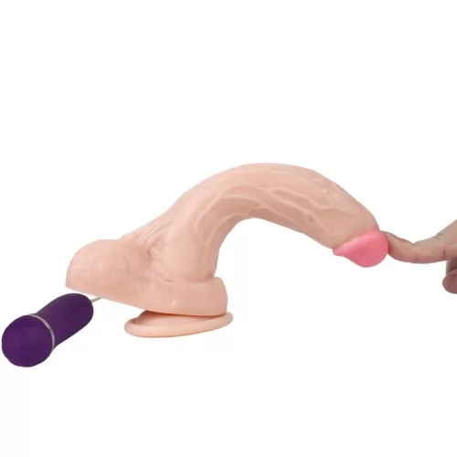 SHEQU Holy Dragon – távirányítós vibráló dildo 20.5 cm