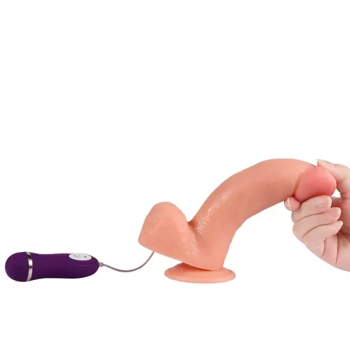 SHEQU Adam – 21 cm-es távirányítós vibráló dildó