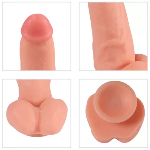 SHEQU Red Eagle – távirányítós vibrátor dildo 17 cm