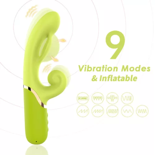 ARMONY - zöld vibrátor G-pont stimulációhoz