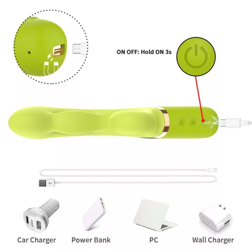 ARMONY - zöld vibrátor G-pont stimulációhoz