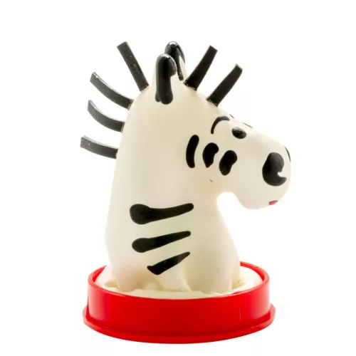 CONDOMERIE - kézzel festett zebra mintás óvszer