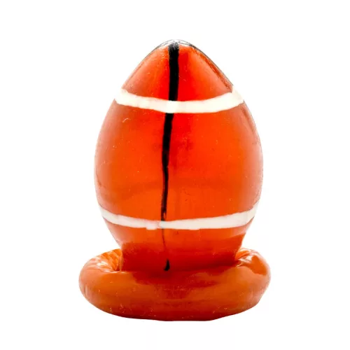 CONDOMERIE - Handbemaltes spezielles Rugbi-Ball-Kondom
