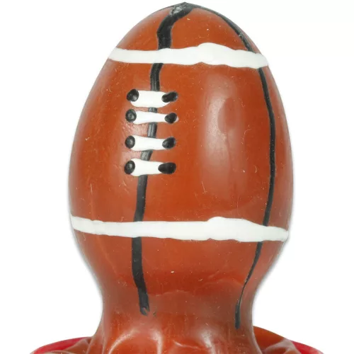 CONDOMERIE - Handbemaltes spezielles Rugbi-Ball-Kondom