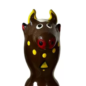   CONDOMERIE – individuell lackiertes Kondom, Bull Black Modell 2