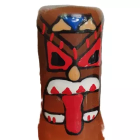 CONDOMERIE – handbemaltes Tiki-Totem-Kondom