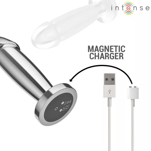 INTENSE – fémből készült vibráló análplug távirányítóval