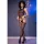 CHILIROSE - elegáns fekete bodystocking S/L