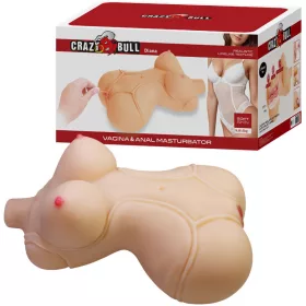   Crazy Bull Diana női torzó maszturbátor - vagina- és anális nyílással, 5kg