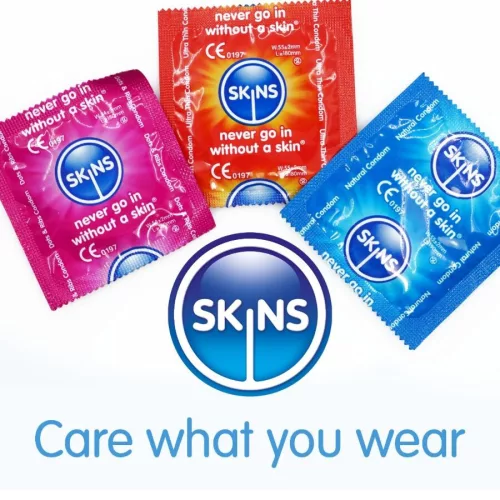 SKINS - válogatott prémium óvszer csomag 8 db