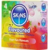 SKINS - prémium ízesített óvszer csomag 4 db-hoz