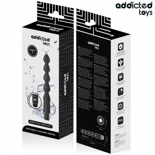 ADDICTED TOYS – univerzális adapteres anális tisztító
