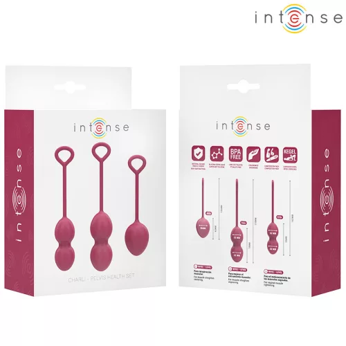 INTENSE – Charli Kegel golyók szett lila színben