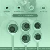 INTENSE Charli - prémium Kegel labda készlet, világos jade zöld