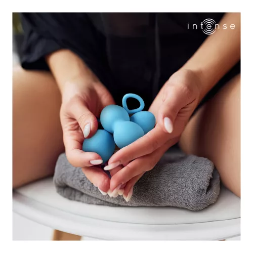 INTENSE Charli – prémium Kegel golyók óceánkékben