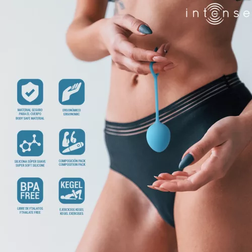 INTENSE Charli – prémium Kegel golyók óceánkékben