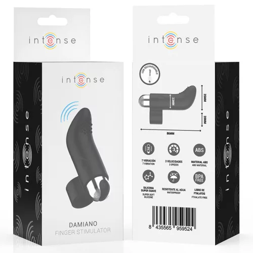 INTENSE - Damiano újratölthető ujjas izgató