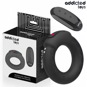   ADDICTED TOYS – fűtött vibráló péniszgyűrű távirányítóval
