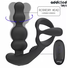   ADDICTED TOYS – forgó prosztata vibrátor távirányítóval