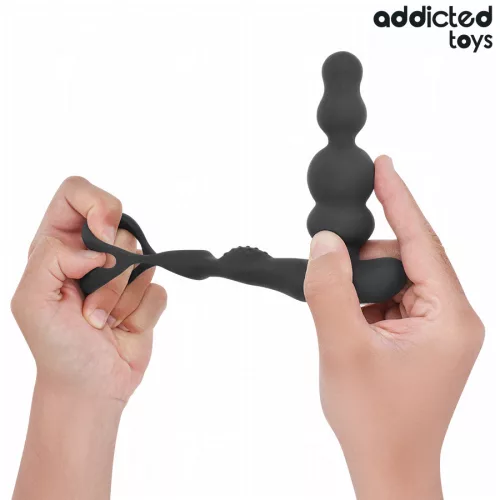 ADDICTED TOYS – forgó prosztata vibrátor távirányítóval