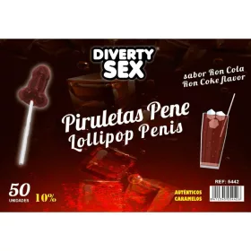 Diablo Goloso – rum-kólás pénisznyalóka, 50 db