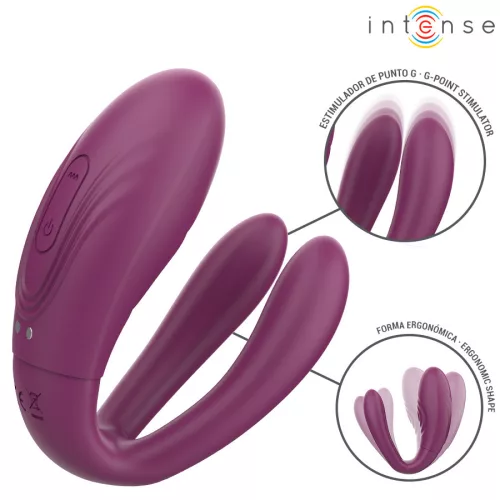 INTENSE - Sandra vibráló tapintás klipsz távirányítóval