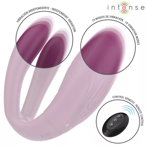 INTENSE - Sandra vibráló tapintás klipsz távirányítóval
