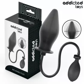   Addicted Toys Anál plug Felfújható, P-pont stimuláló Szilikon fekete