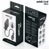 Addicted Toys Anál plug Felfújható, P-pont stimuláló Szilikon fekete
