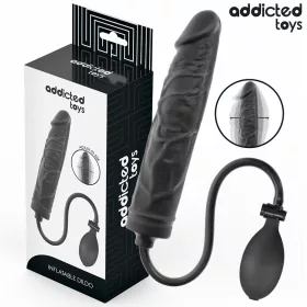   Addicted Toys felfújható dildó állítható méret P-pont stimuláló szilikon