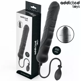   Addicted Toys Dildó Felfújható, Állítható Méret XL Fekete