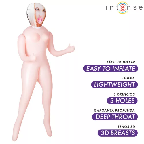 INTENSE DOLLS - Irina – három nyílásos felfújható baba