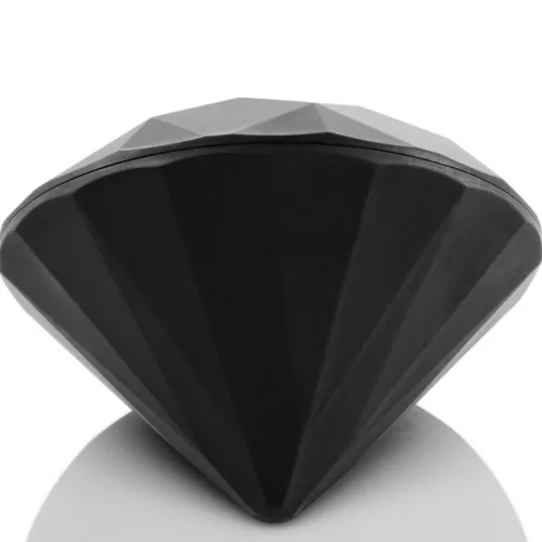 Bijoux Indiscrets Twenty One gyémánt alakú csiklóizgató - matt fekete