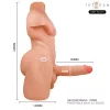 INTENSE DEEP TOUCH – távirányítós vibráló torso dildóval