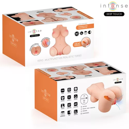 INTENSE DEEP TOUCH – távirányítós vibráló anál és vaginális maszturbátor