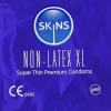 Skins óvszer latexmentes, ultra vékony, 57 mm XL 4 darabos csomag