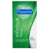 Pasante óvszer retardáló hatás 12 darab latex fekete