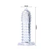BAILE - Pink stimuláló ponttal ellátott pénisz burkolat 14 cm