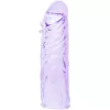 BAILE - púder rózsaszín péniszborító, rugalmas szilikon 13 cm