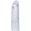 BAILE - púder rózsaszín péniszborító, rugalmas szilikon 13 cm
