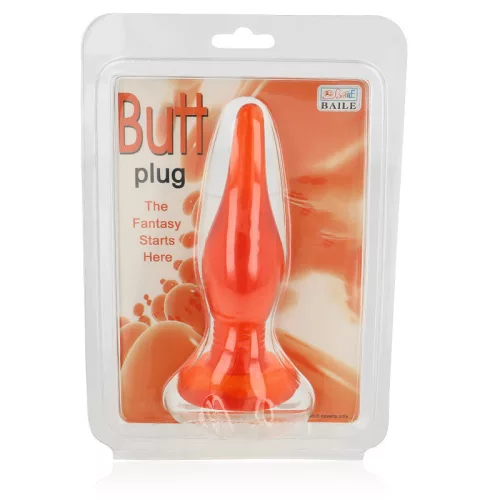 BAILE – puha tapintású anal plug 14,2 cm